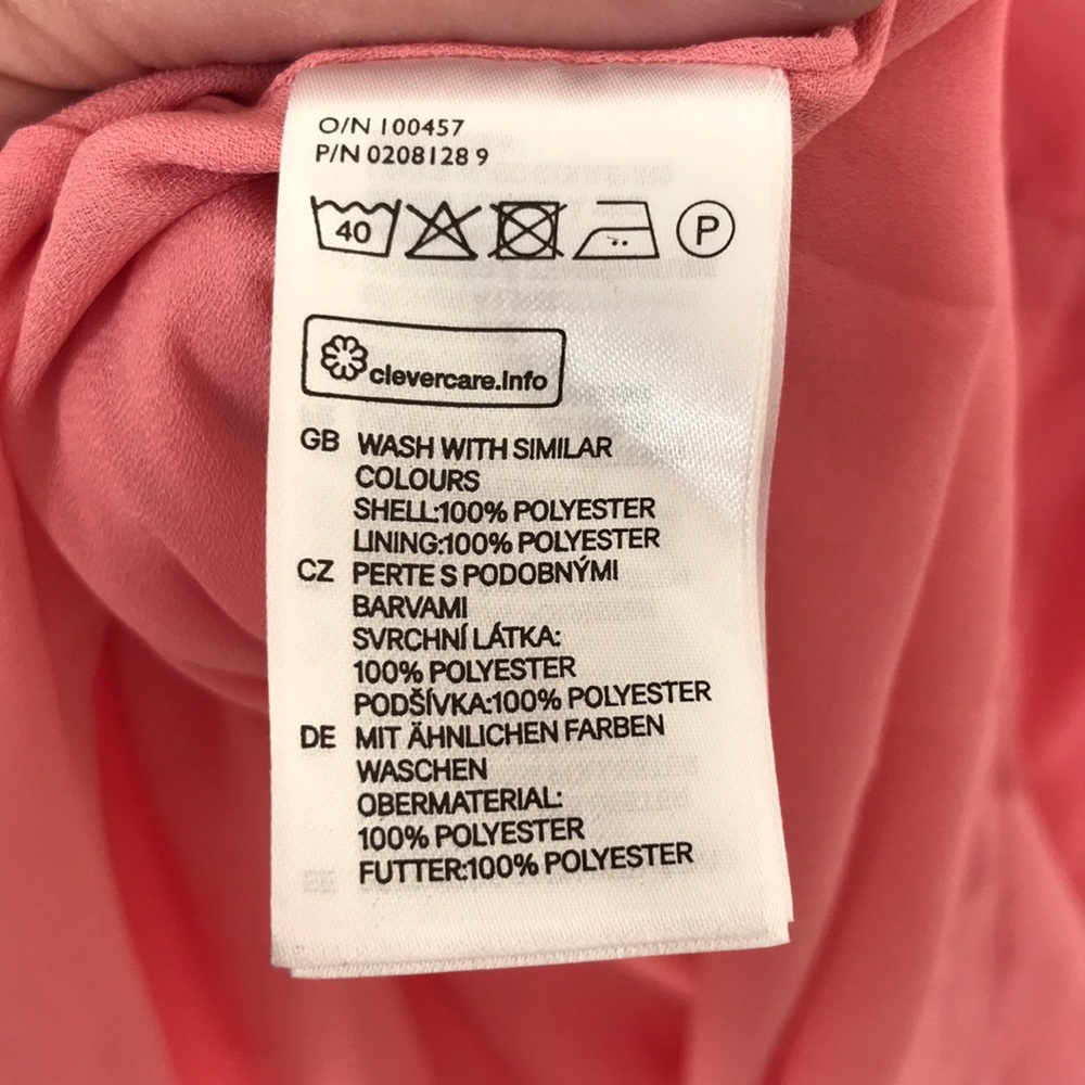 H&M pink flutter dress - Picture 5 of 5